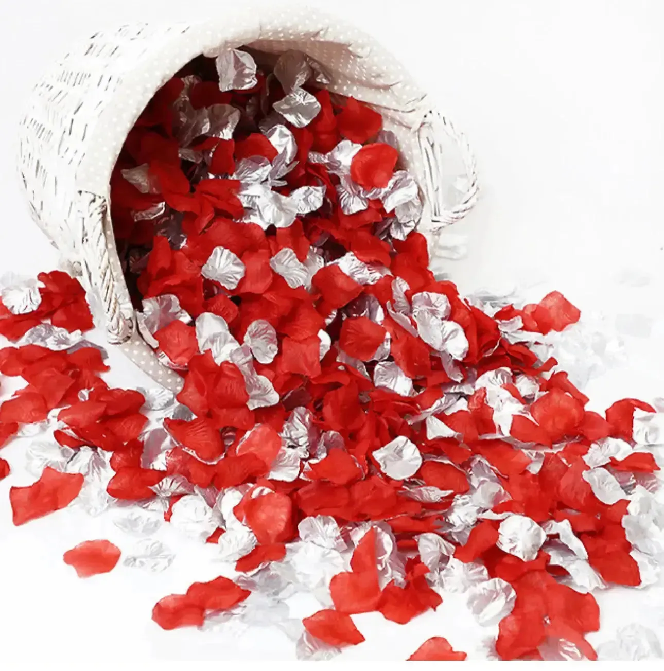 100 Pcs/Pack Artificial Flower Rose Petals for Wedding Valentine's Day Decor DARK RED (Copy)