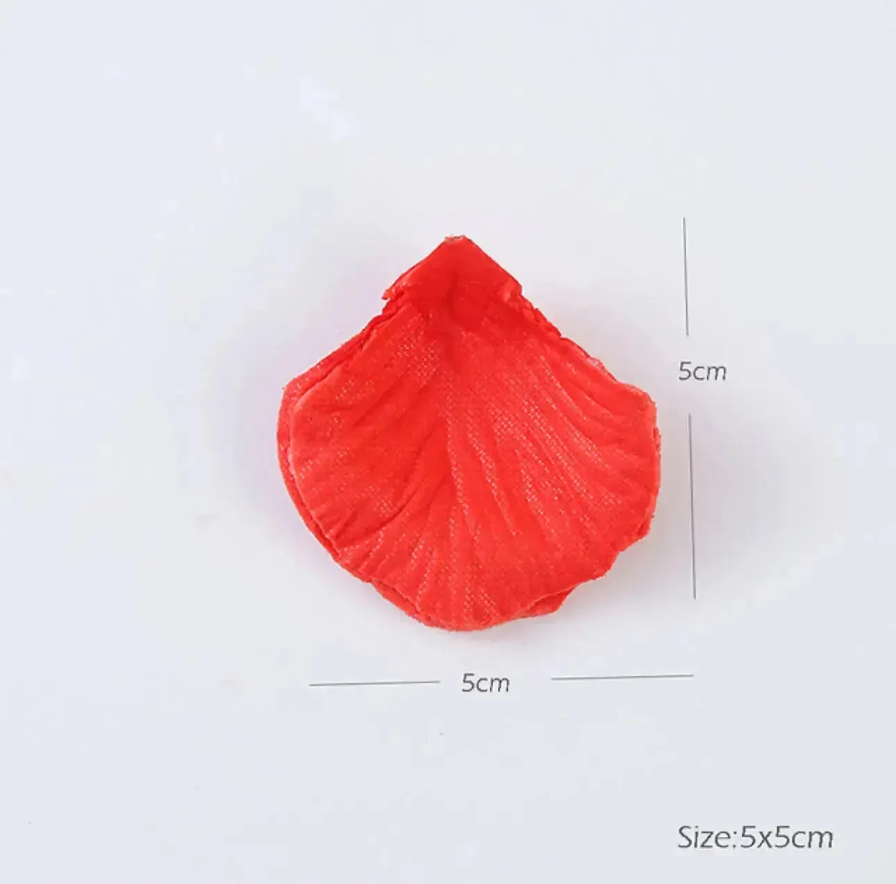 100 Pcs/Pack Artificial Flower Rose Petals for Wedding Valentine's Day Decor DARK RED (Copy)