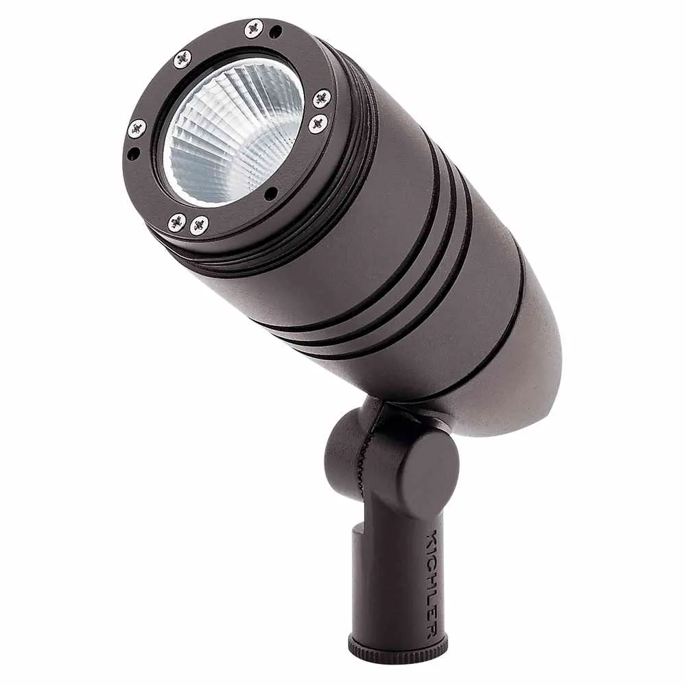 10W LED Landscape Flood Light Aluminum Bronze 750 Lumens 3000K 40 Degree