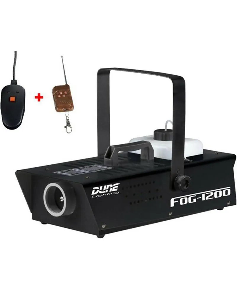 1200W Dune Fog Machine Wire and Wireless Remote
