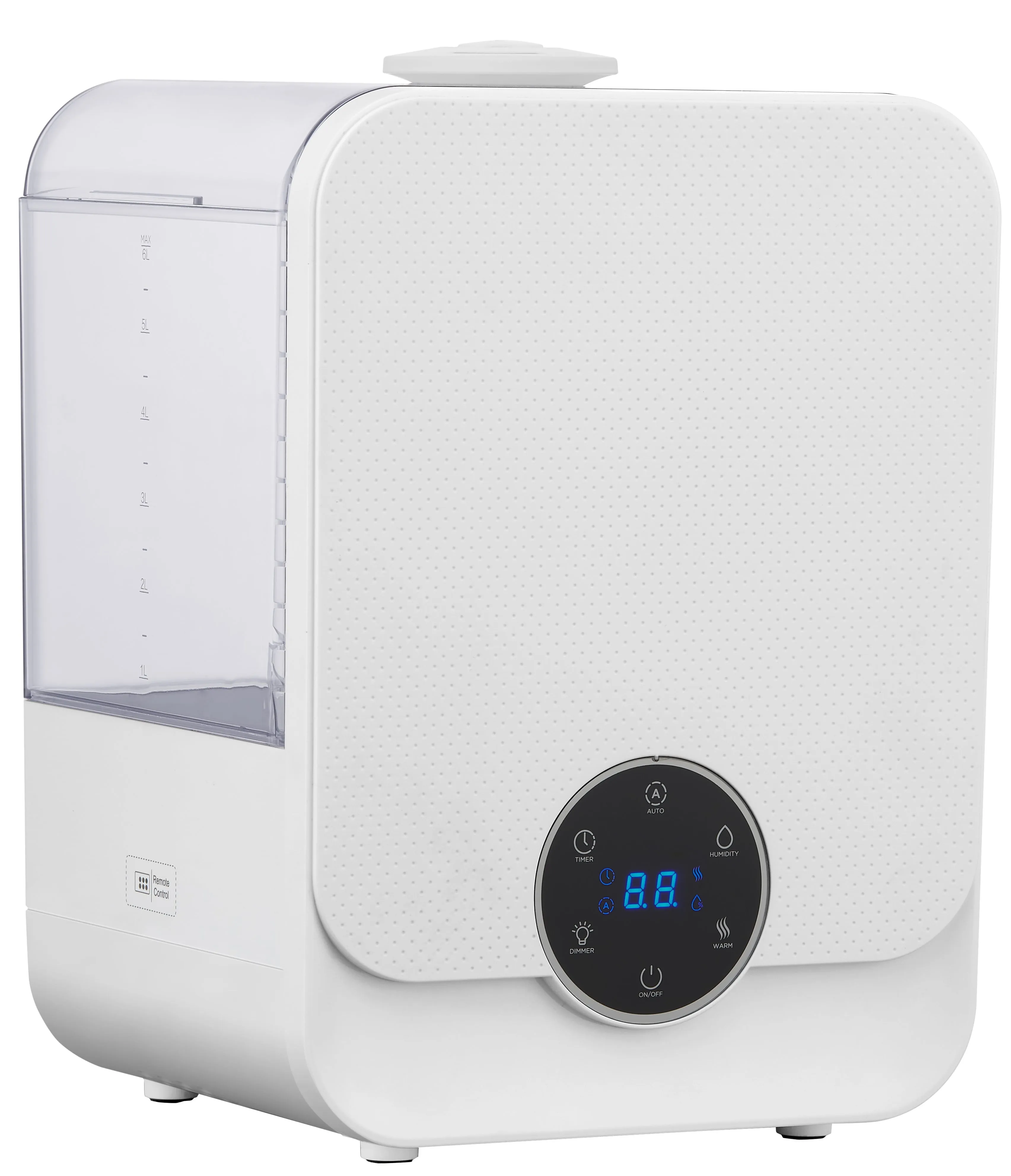 1.6 Gal Ultrasonic Warm/Cool Mist Humidifier with Remote