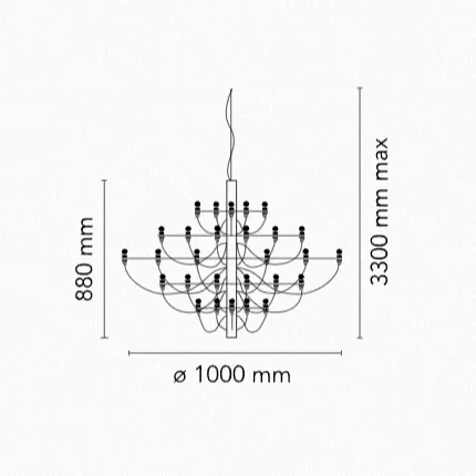 2097/50 Suspension Lamp