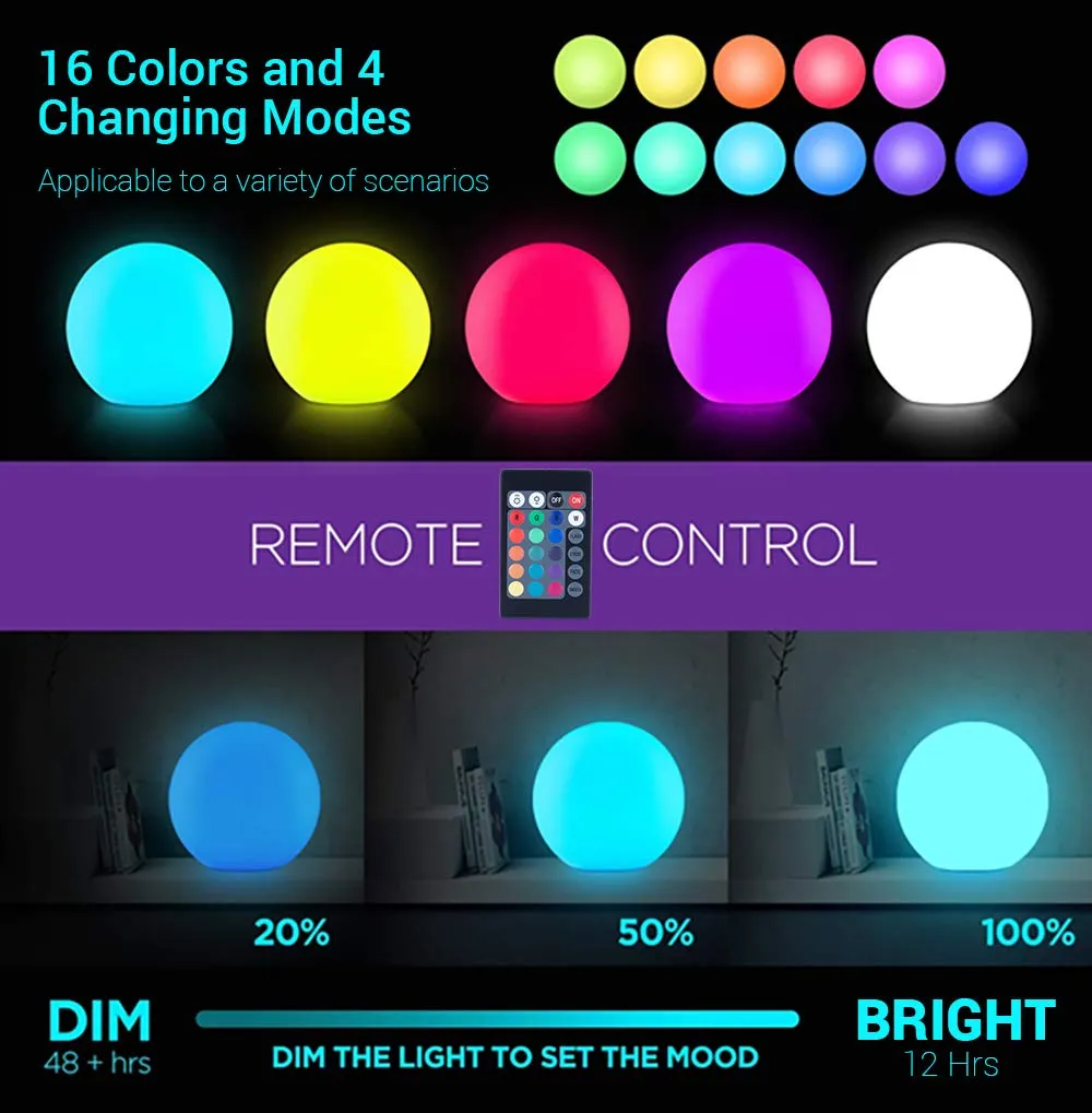 24-inch LED Ball Light