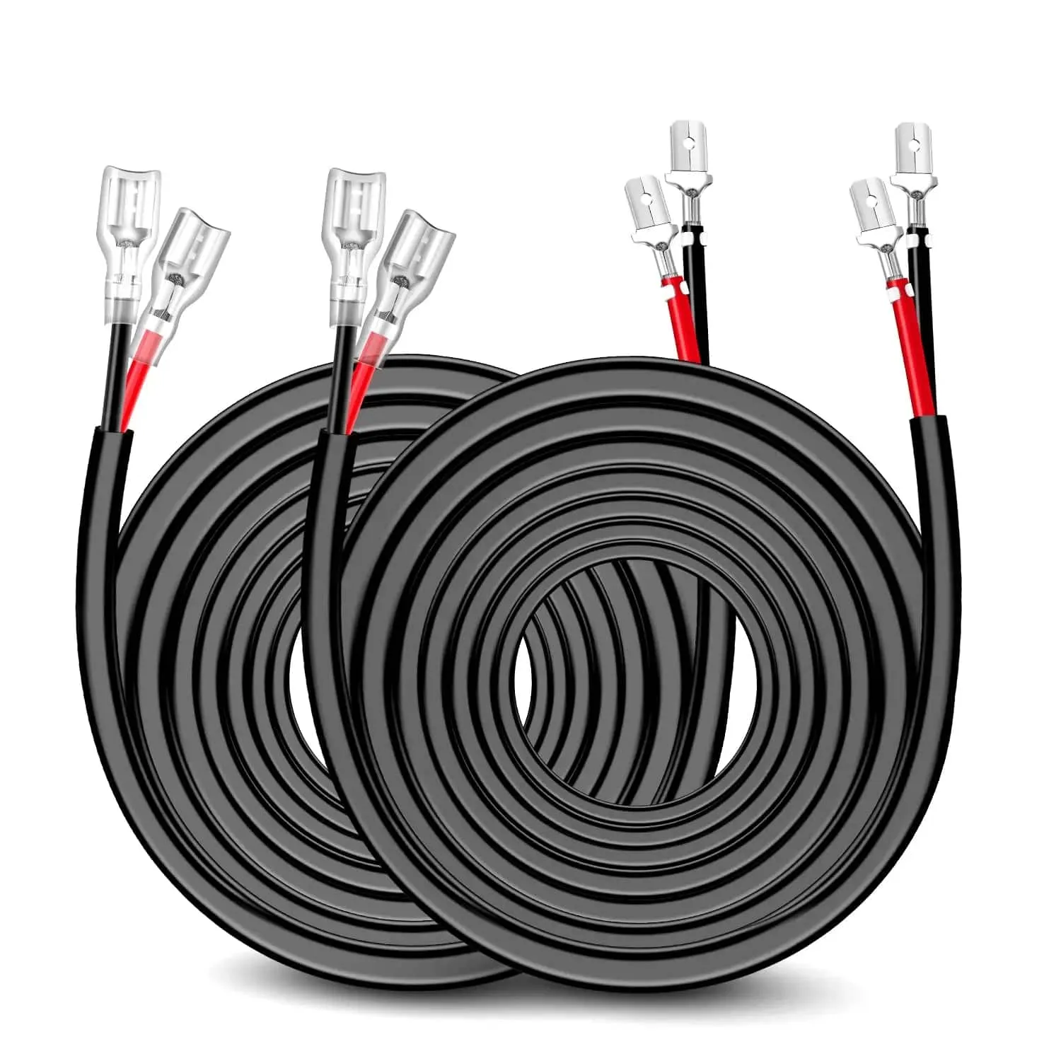 2PCS 16AWG 20FT Wire Extension Kit For LED Light Bar/Led Pods/LED Work Light