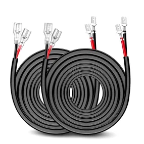 2PCS 16AWG 20FT Wire Extension Kit For LED Light Bar/Led Pods/LED Work Light