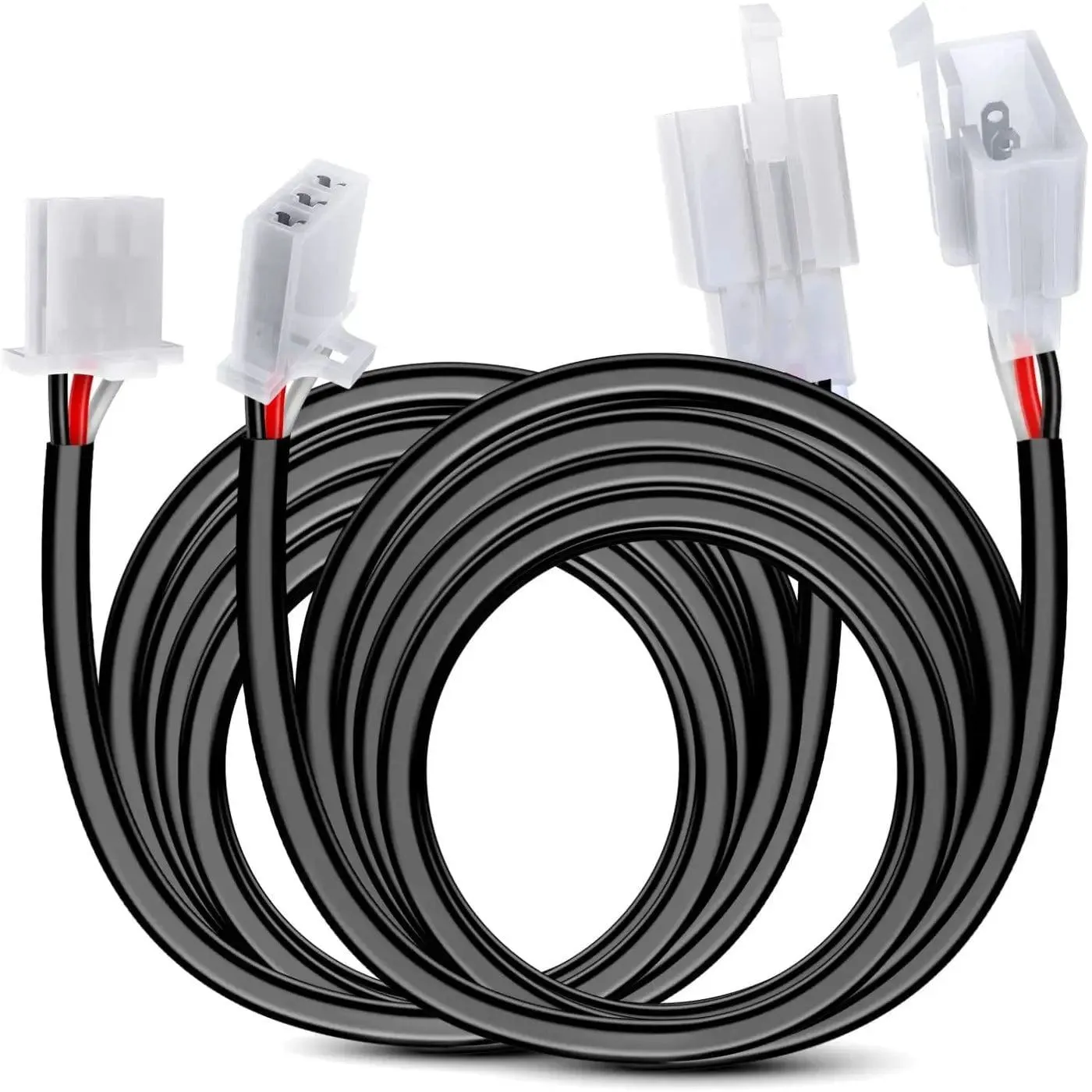 2PCS 22AWG 5FT Wire Extension Kit For LED Light Bar/Led Pods/LED Work Light