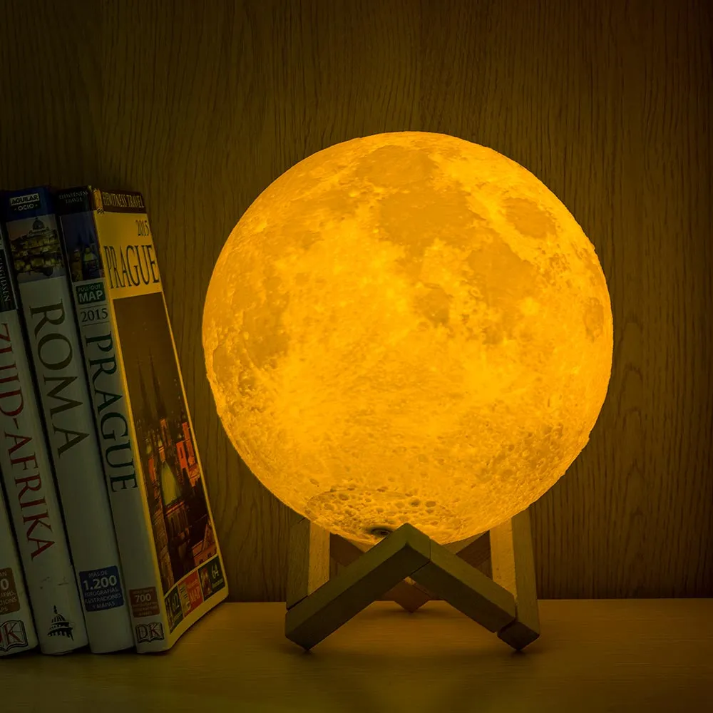 3D Printing Moon Lamp