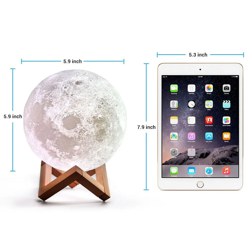 3D Printing Moon Lamp