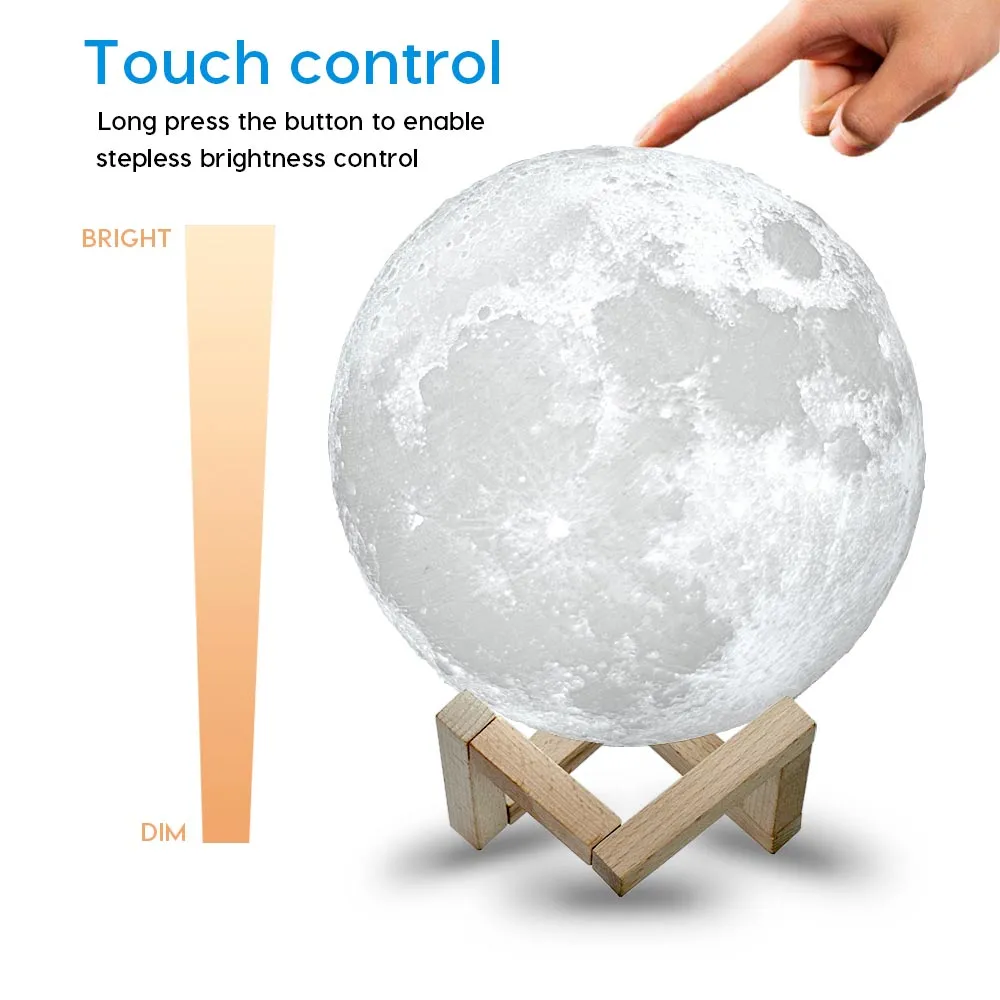 3D Printing Moon Lamp