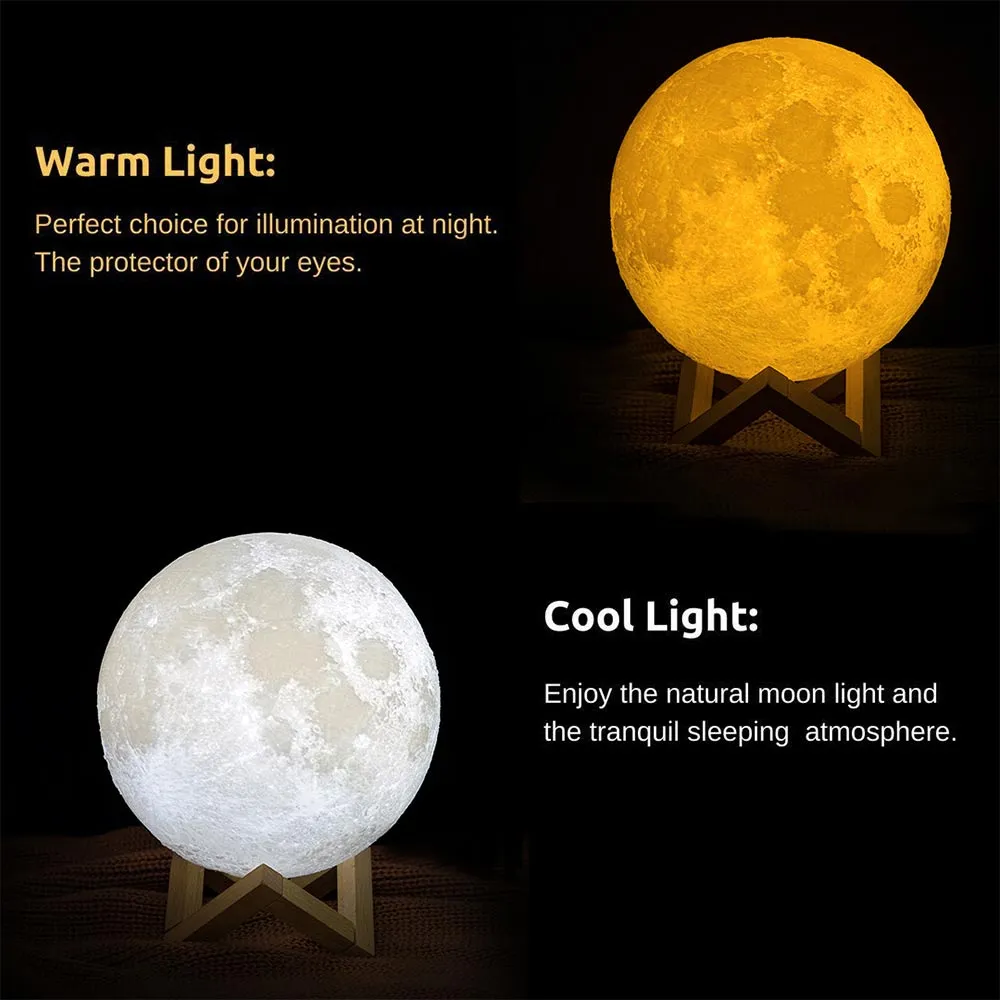 3D Printing Moon Lamp