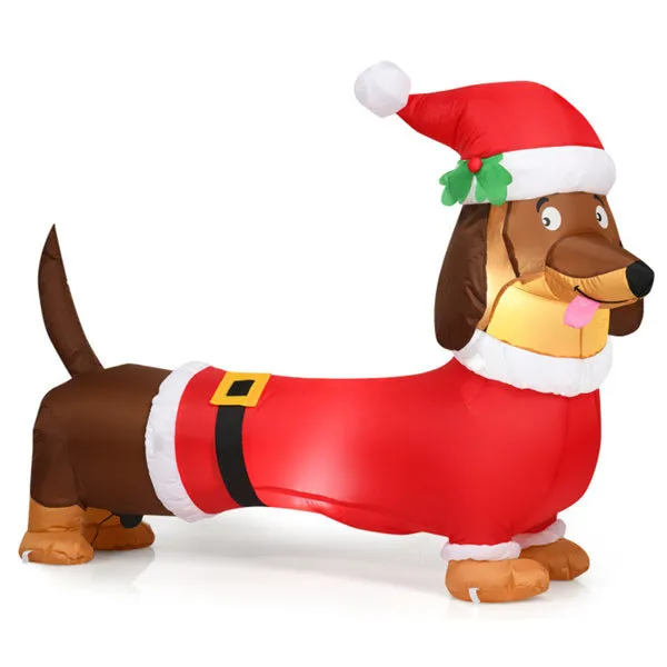 5 Feet Christmas decoration Inflatable Christmas Dog