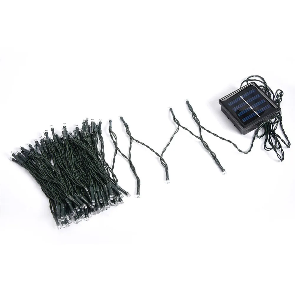 50-100 LEDs Solar Power Fairy Lights Holiday Lighting Decoration