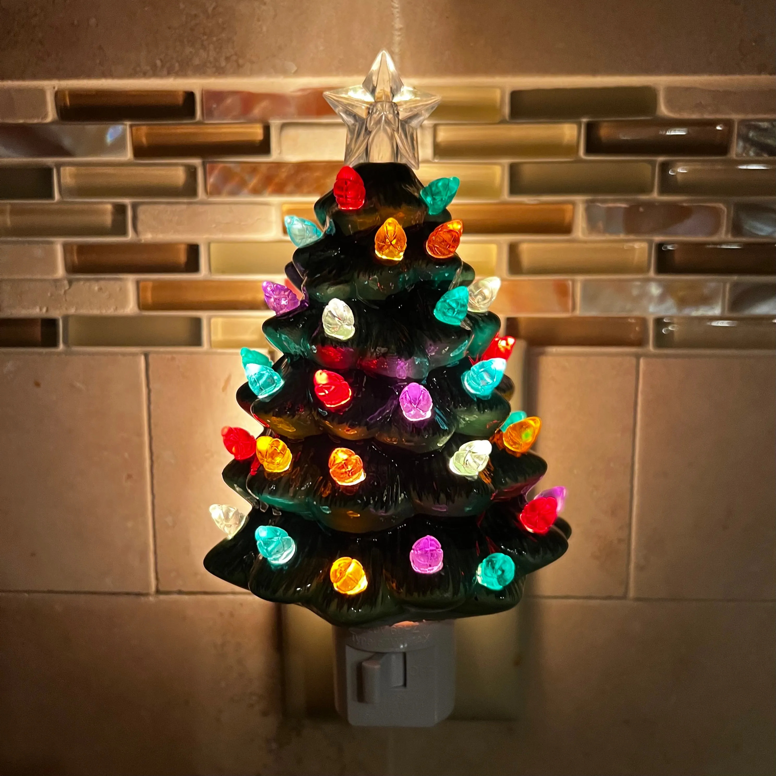 6.5" Vintage Tree Night Light for Just Jill