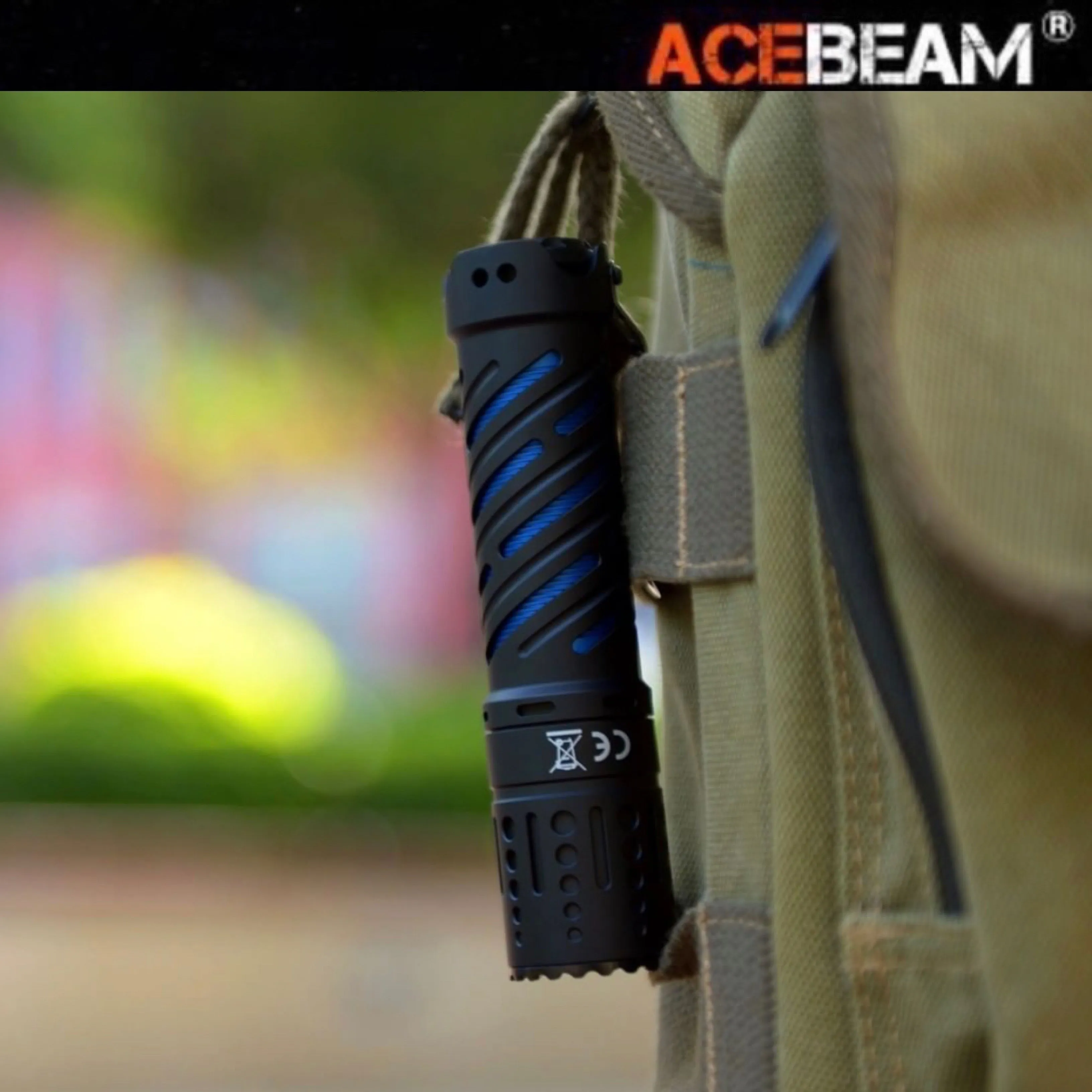 ACEBEAM E70-AL 4600LMS 240M Super Bright EDC Flashlight  (ไม่รวมแบตเตอรี่)