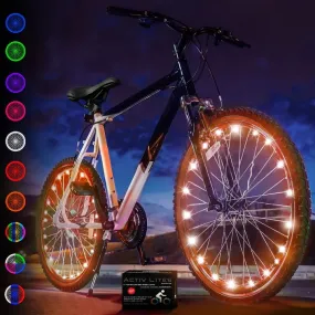 Activ Life LED Bike Wheel Lights 2-Pack (for 2 wheels)
