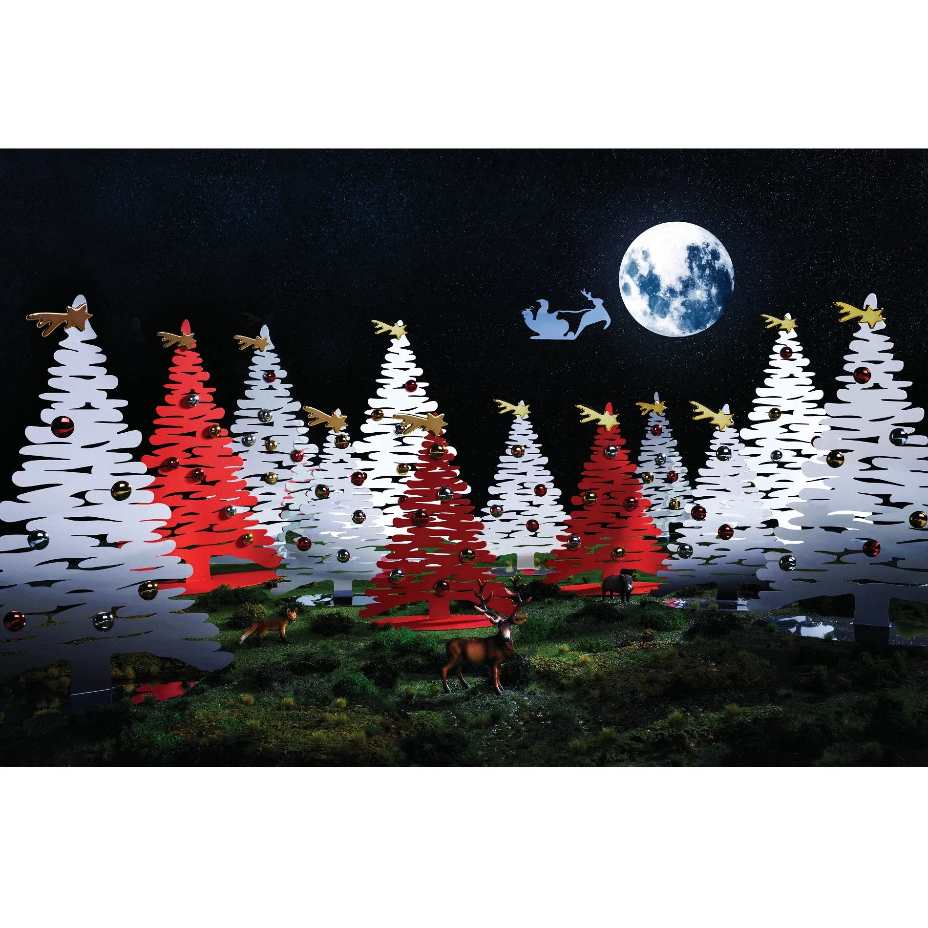 Alessi Bark for Christmas, Christmas Tree White