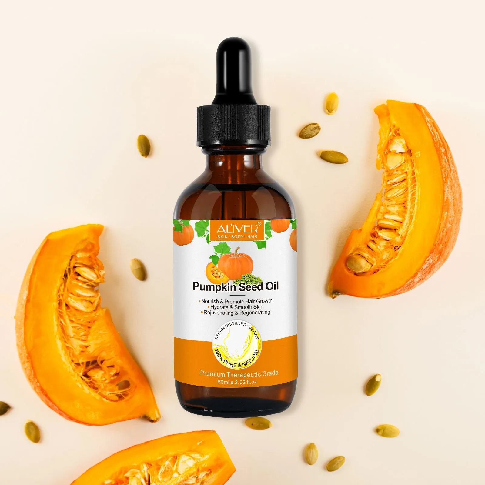 ALIVER Pumpkin Seed Oil 2 Packs