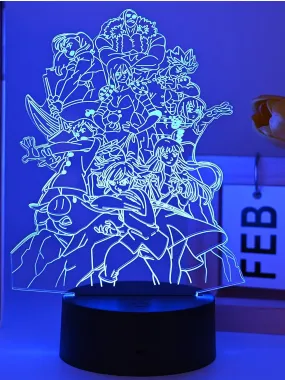 Anime 3D Night Light