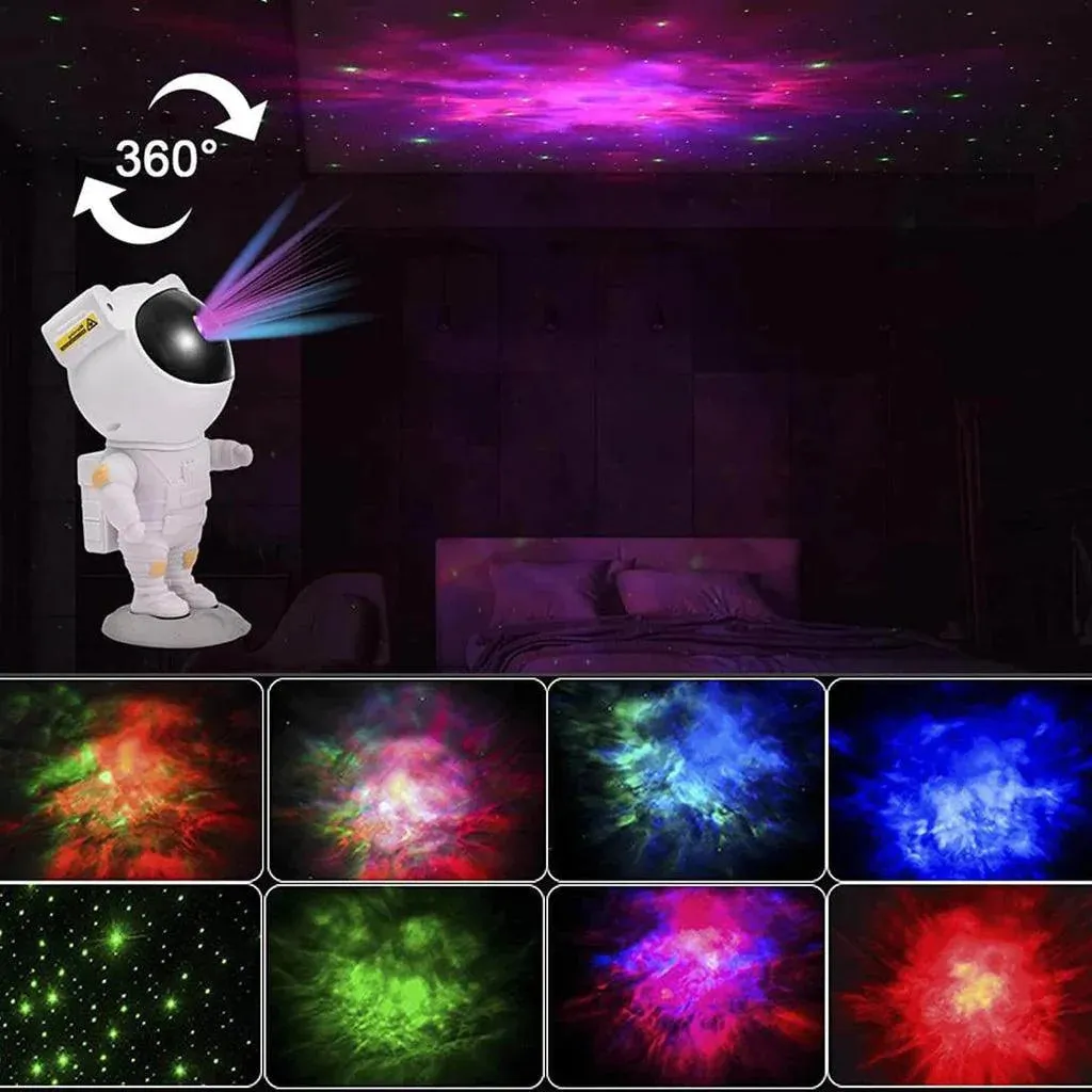 Astronaut Nebula Projector Galaxy Lamp