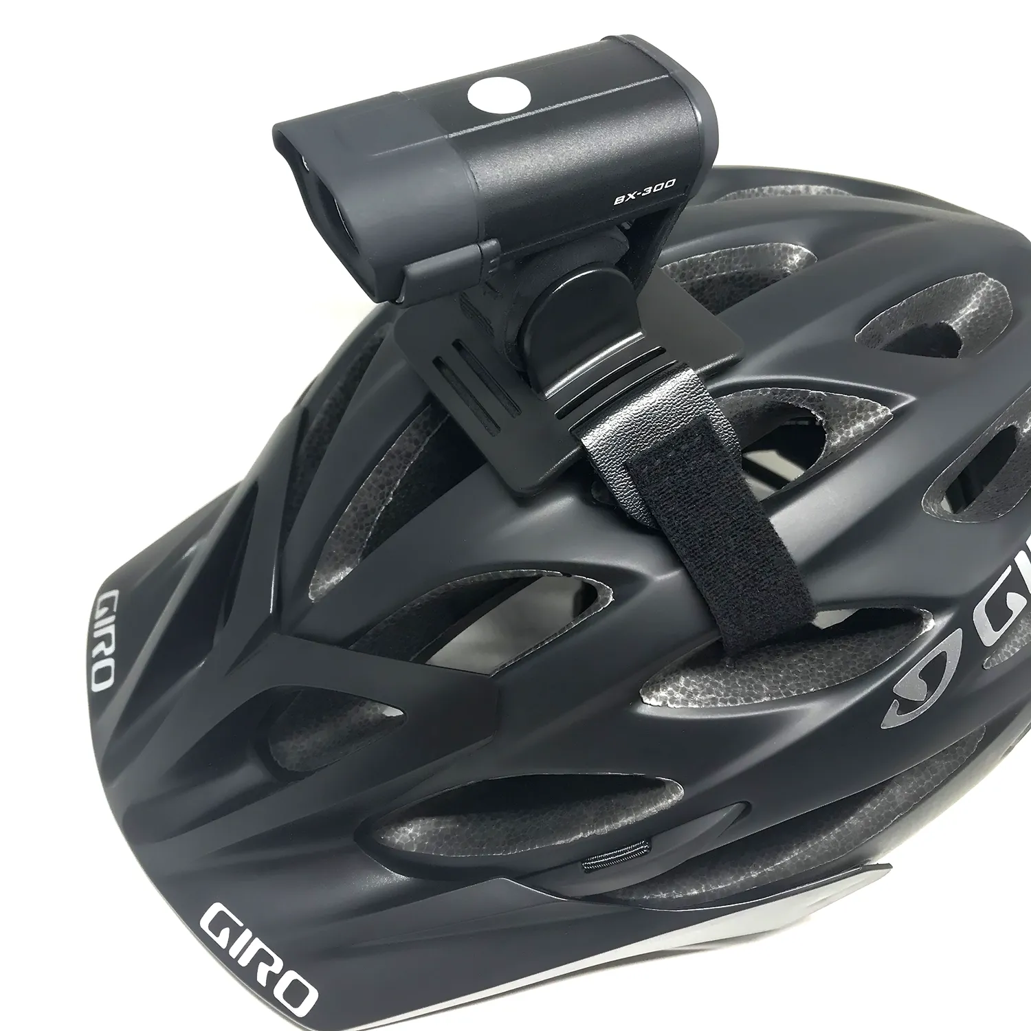 BICYCLE HELMET MOUNT FOR NIGHT PROVISION BX-SERIES BIKE LIGHT
