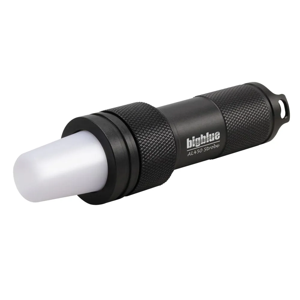 BigBlue 450 Lumen Strobe With Blue Green Red and Red Flash