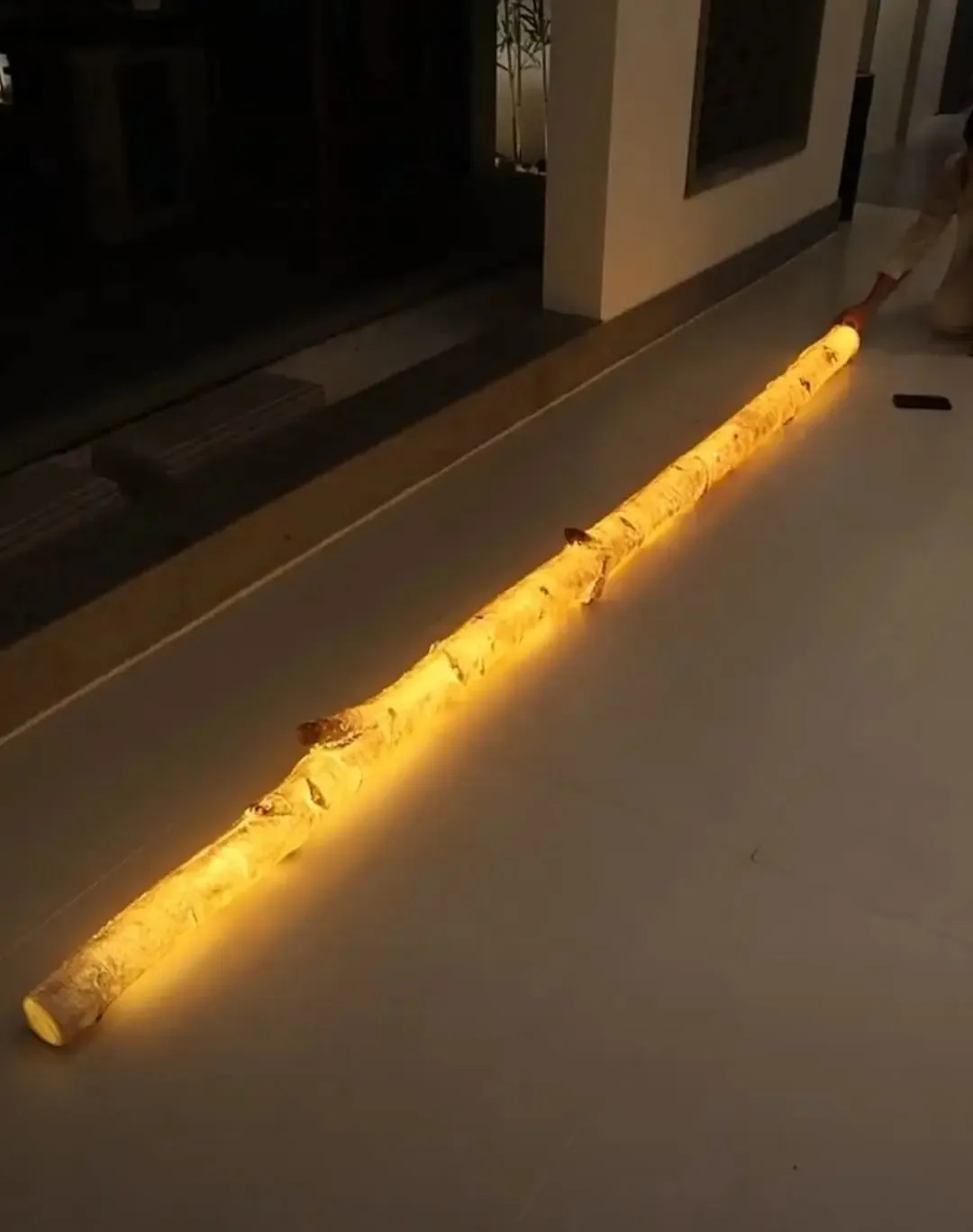 Birch Logs Decor - LED Birch Logs for Stylish Home and Outdoor Decor