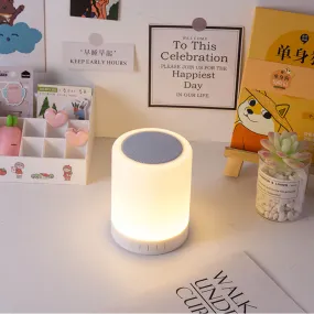 Bluetooth Speaker with Colorful Night Lamp