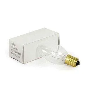 Box of 25 Cozy 4 Watt Clear Night Light Bulbs