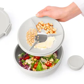 Brabantia Make & Take Salad Bowl - Light Grey