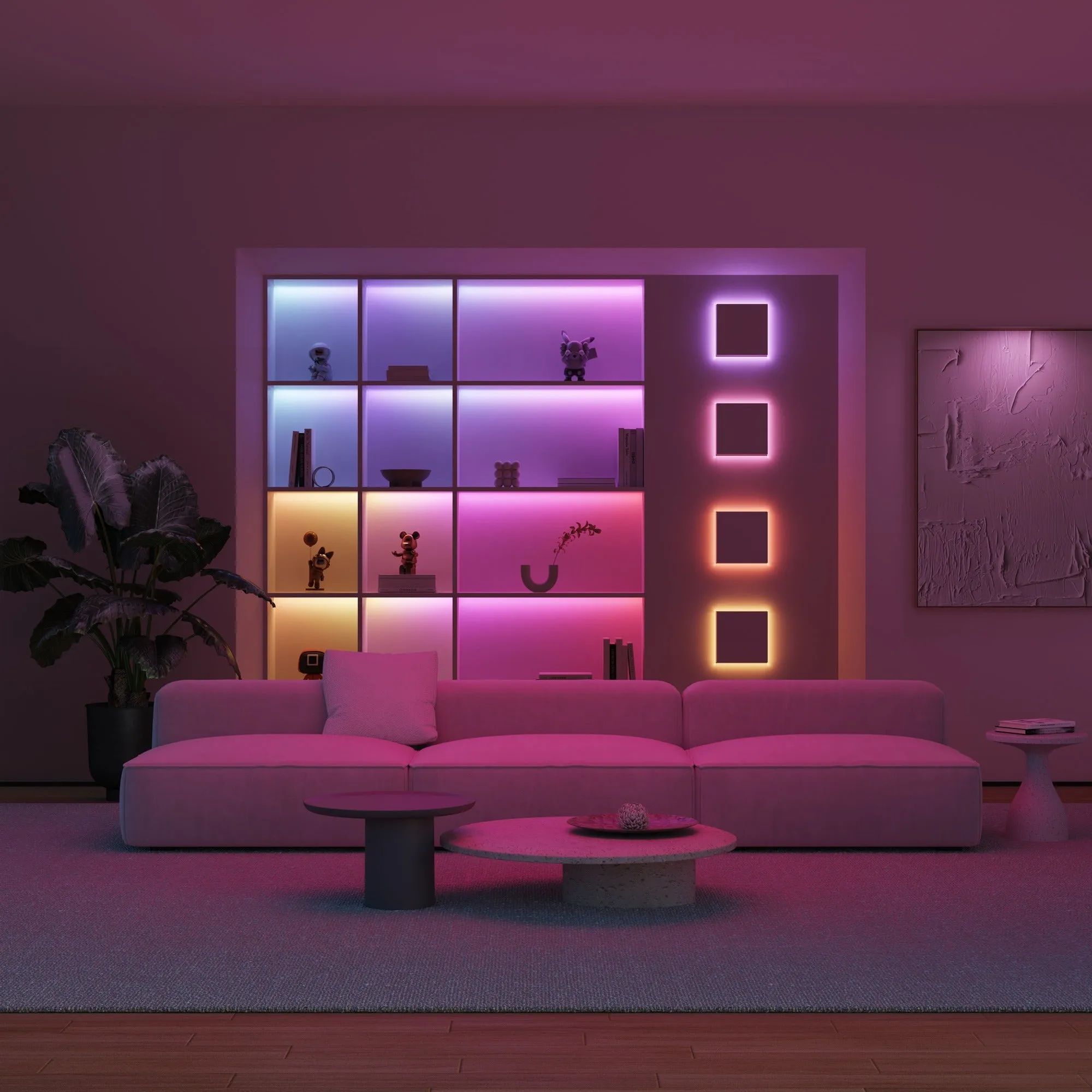 Calex Smart LED Strip - 10m - RGBIC   Warm White