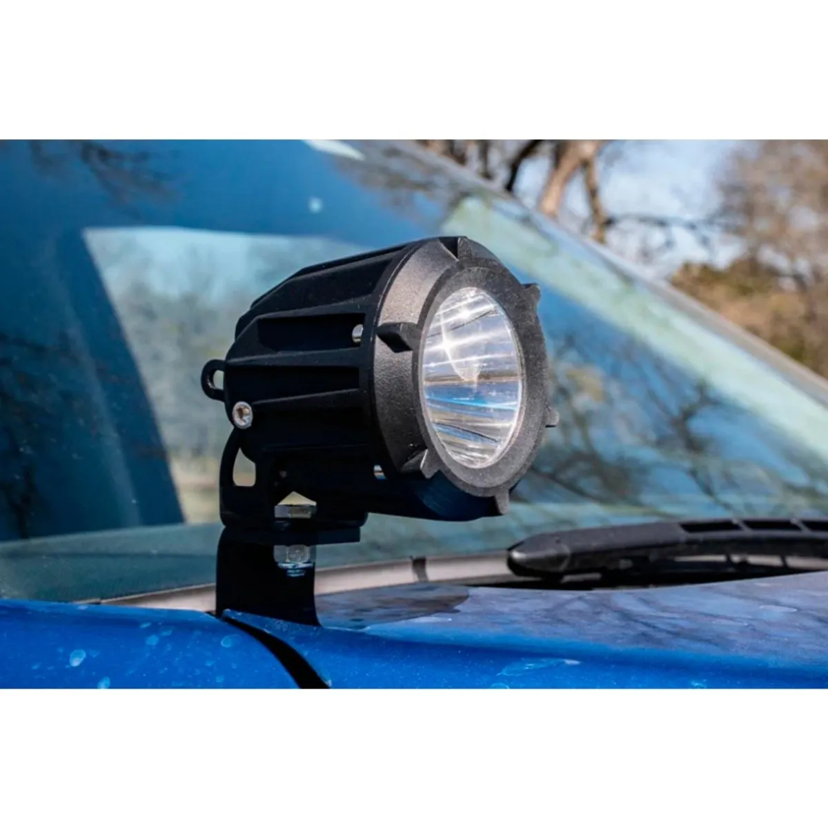 Cali Raised 3.5" Round Cannon White LED Light Pods