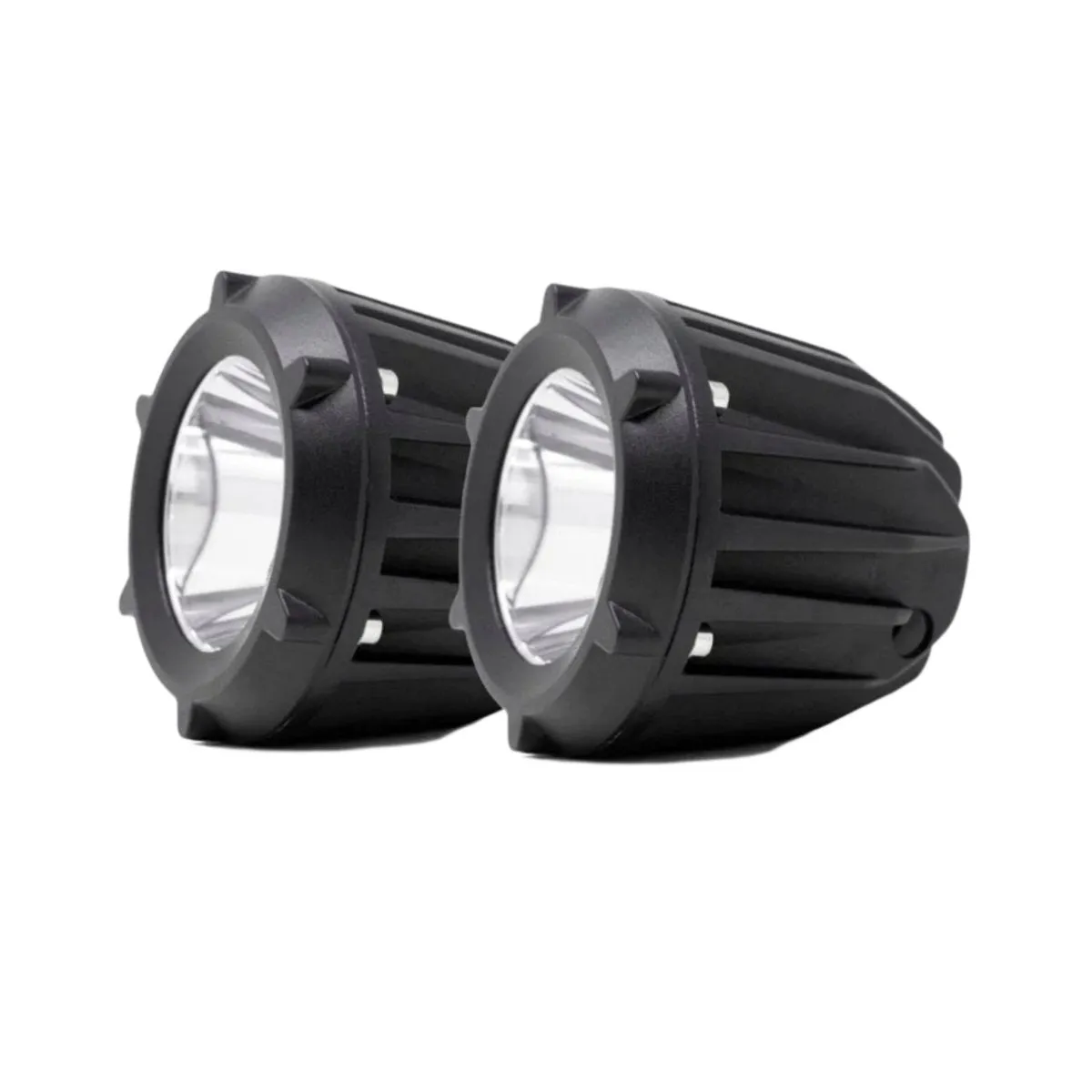 Cali Raised 3.5" Round Cannon White LED Light Pods