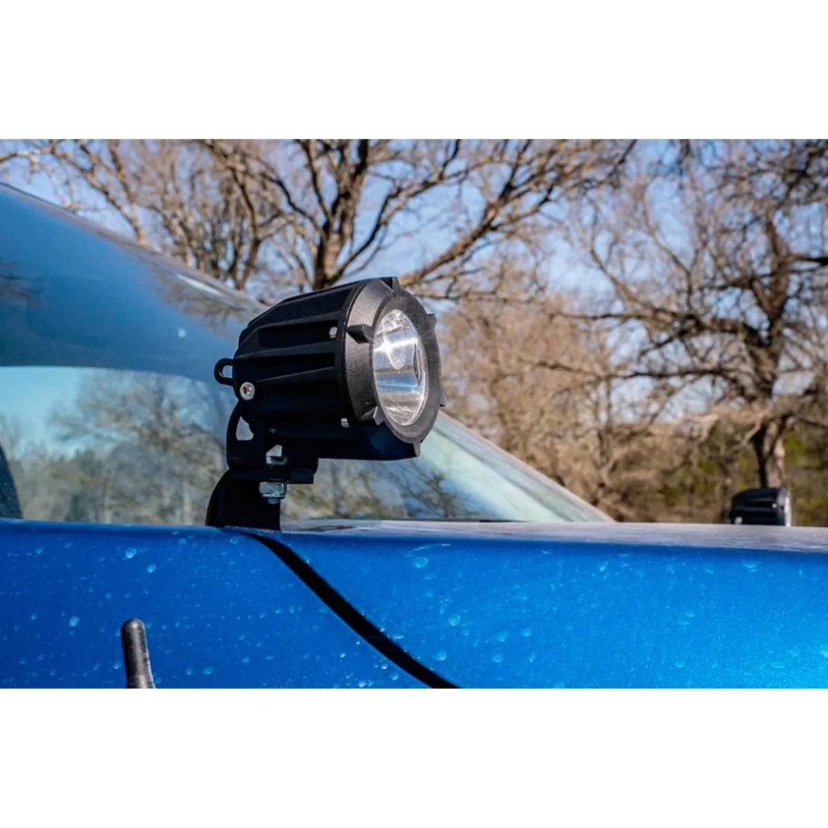 Cali Raised 3.5" Round Cannon White LED Light Pods