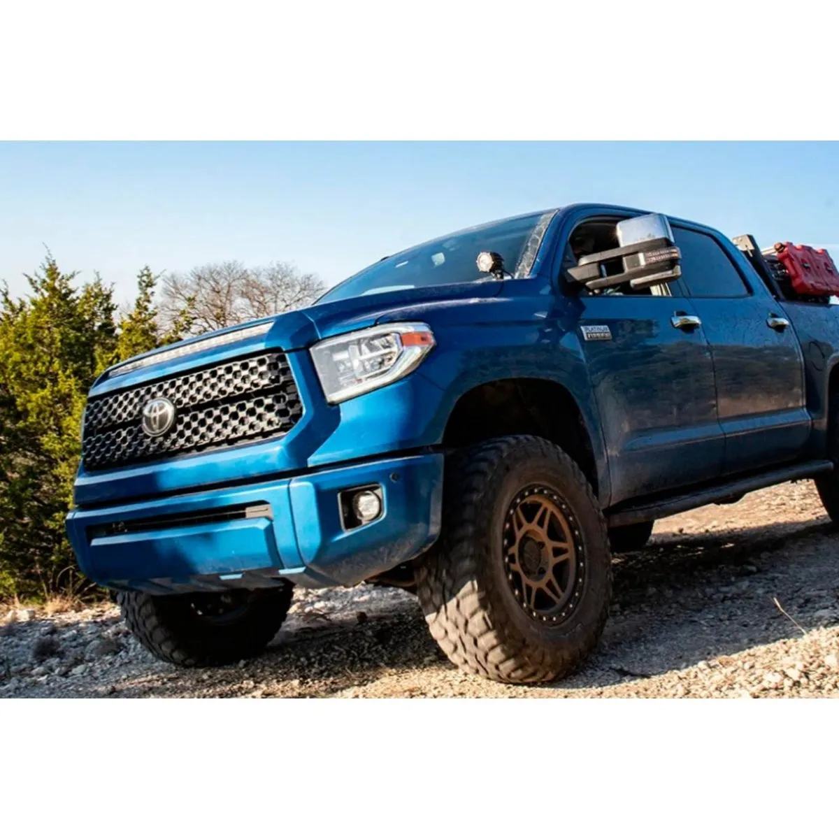 Cali Raised 3.5" Round Cannon White LED Light Pods