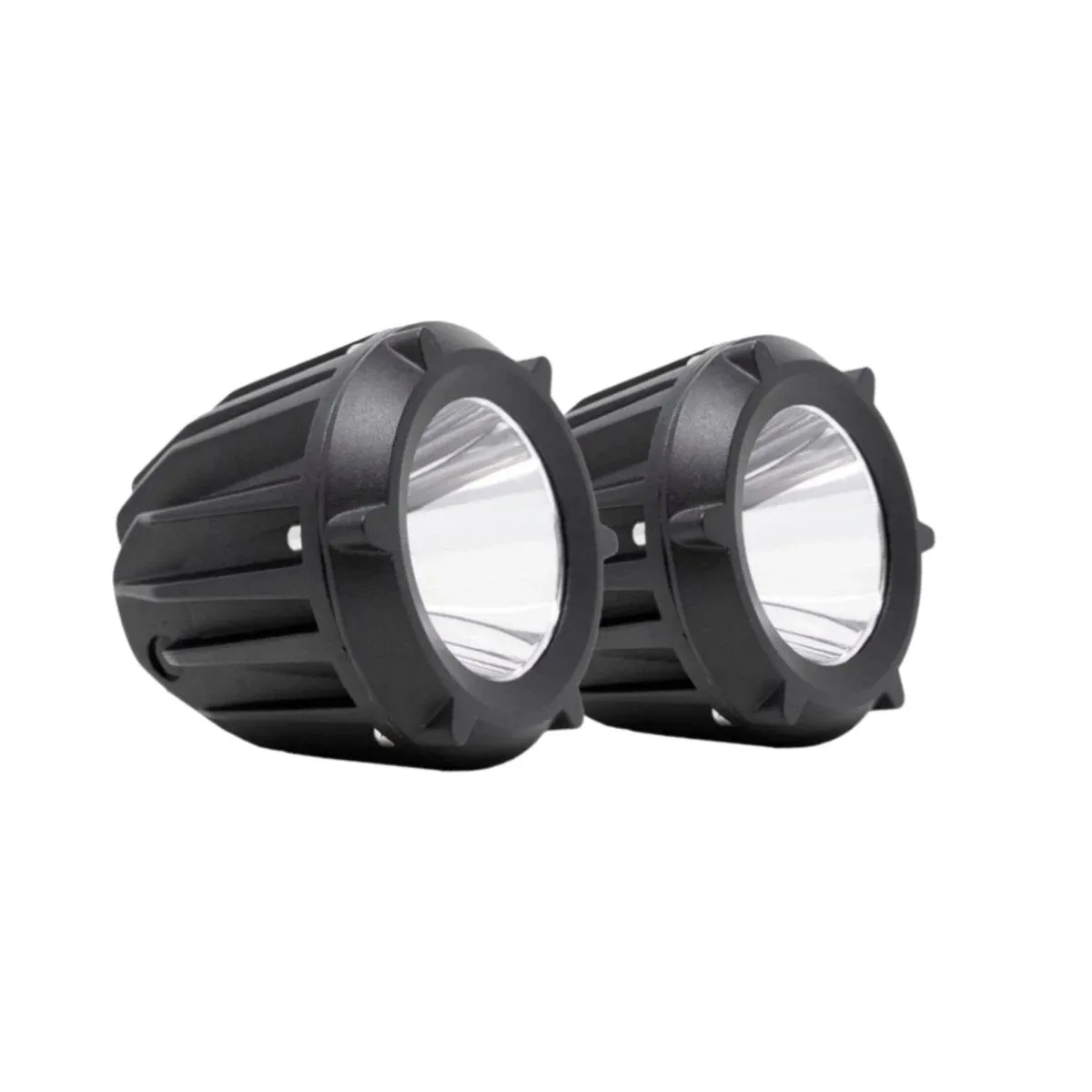Cali Raised 3.5" Round Cannon White LED Light Pods
