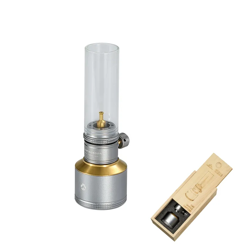Campingmoon Gas Candle Lantern w/ Case
