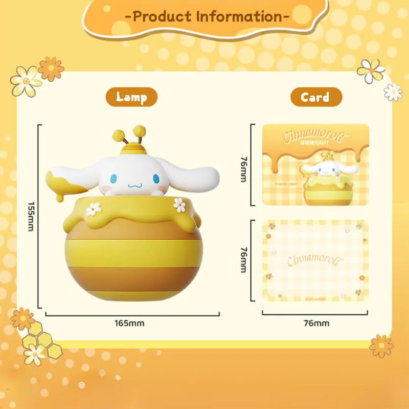 Cinnamoroll Honey Jar Tap Night Light