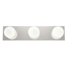 Classic 3 Light LED Vanity Light, Chrome