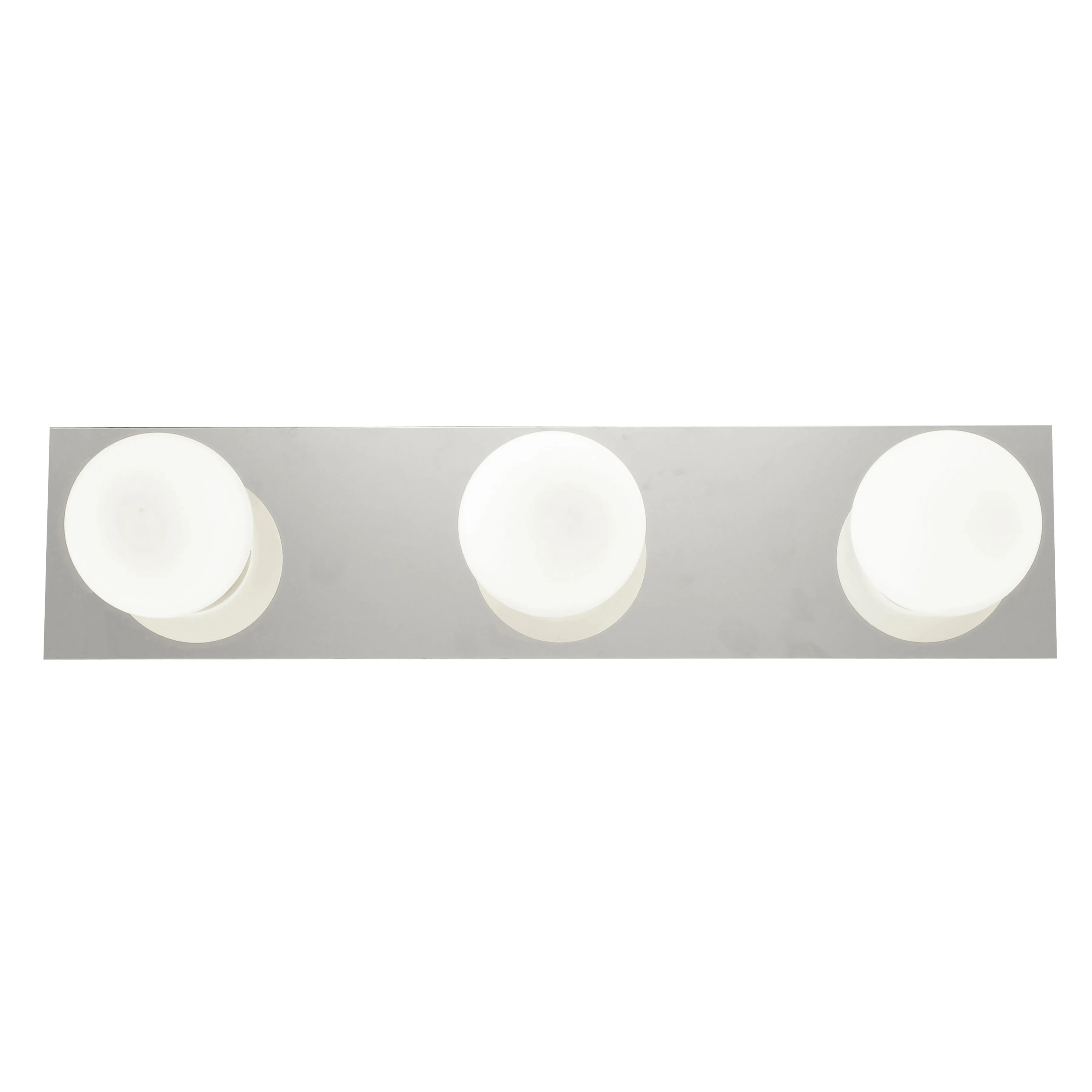 Classic 3 Light LED Vanity Light, Chrome