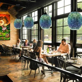 Colorful Glass Pendant Light