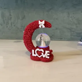 CraftVatika Romantic Love Couple Showpiece for Valentines Day Gifts with Lighting Valentines Gift for Girlfriend and Boyfriend, Husband, Valentine Gift for Him Her