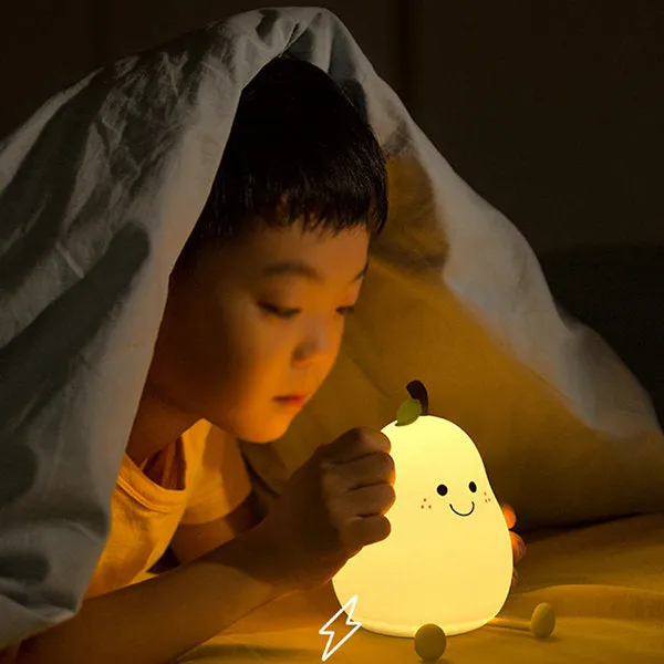 Cute Pear Night Light
