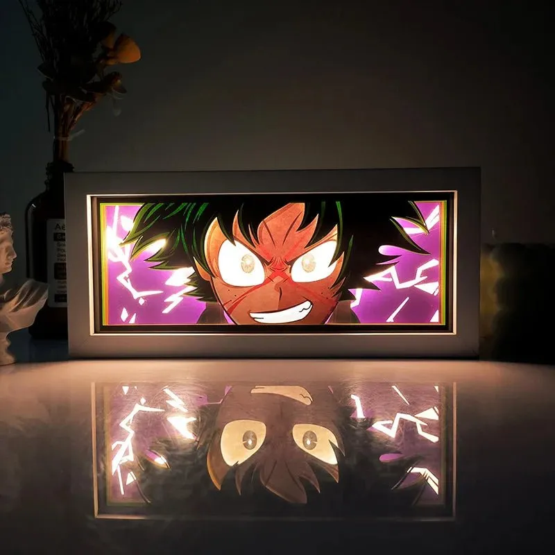 Dragon Ball Z Paper-Cut Night Light: Illuminate Your World