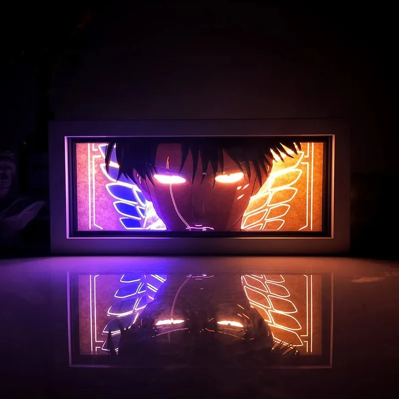 Dragon Ball Z Paper-Cut Night Light: Illuminate Your World
