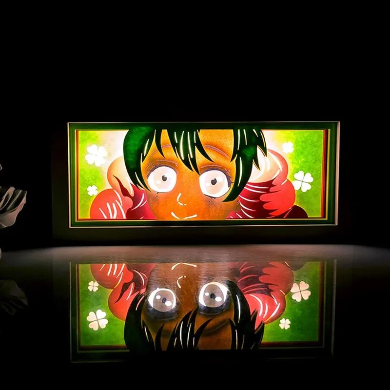 Dragon Ball Z Paper-Cut Night Light: Illuminate Your World