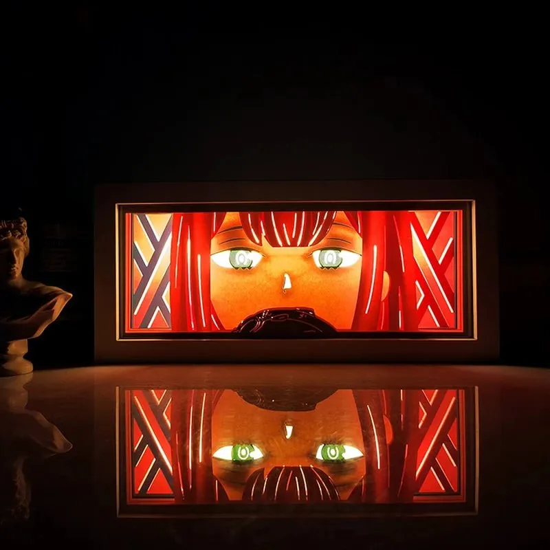 Dragon Ball Z Paper-Cut Night Light: Illuminate Your World