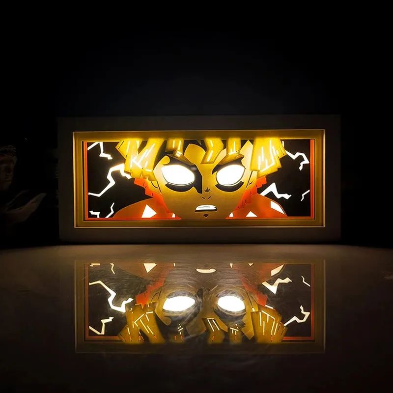 Dragon Ball Z Paper-Cut Night Light: Illuminate Your World