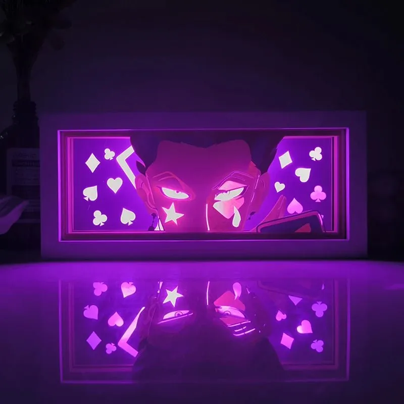 Dragon Ball Z Paper-Cut Night Light: Illuminate Your World