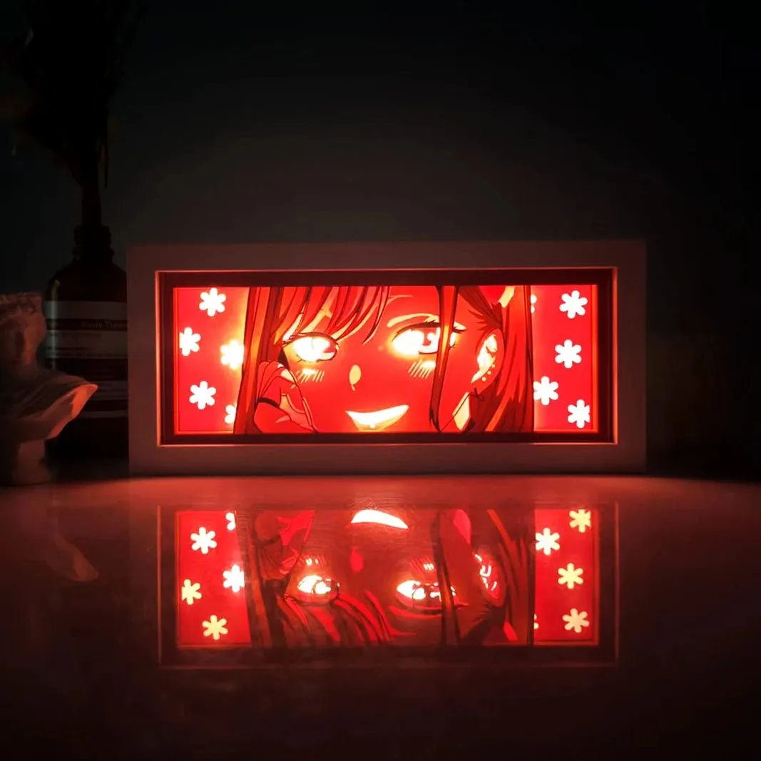 Dragon Ball Z Paper-Cut Night Light: Illuminate Your World