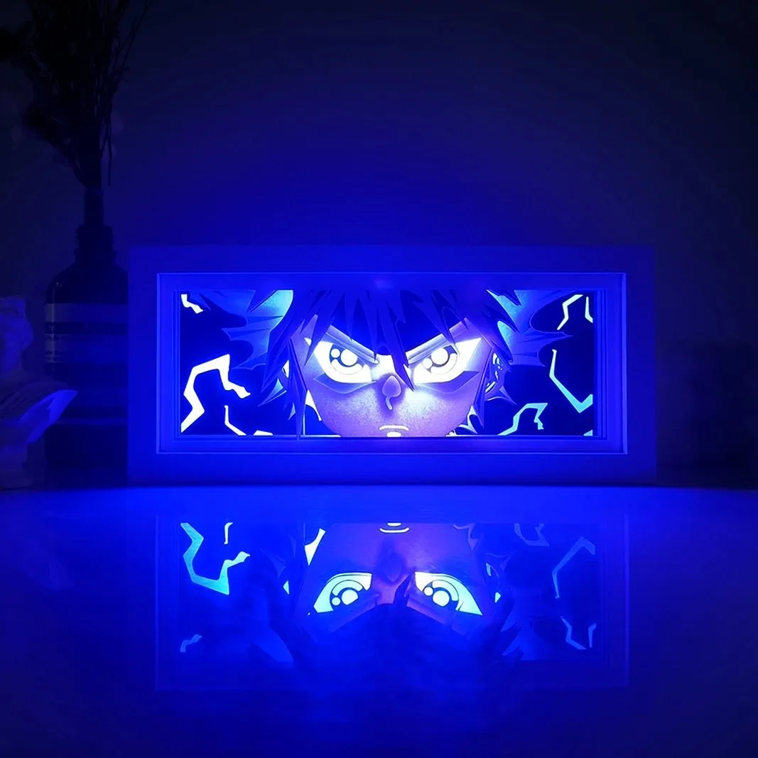Dragon Ball Z Paper-Cut Night Light: Illuminate Your World